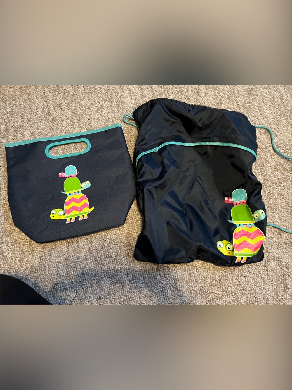 Thirty One Cinch Sac and Thermal - Turtles